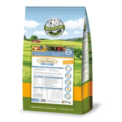 Bellfor Trockenfutter mit Insekten - Landgut-Schmaus Junior 2,5 kg