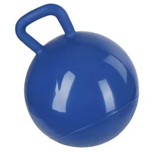 Beschäftigungs- und Intelligenz Kerbl Pferde-Spielball Blau 25 cm 32399 - HaustierPro