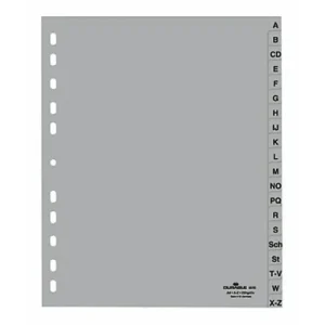 BESTÄNDIG A-Z Register 24,5 x 29,7 cm (B x H) DURABLE - HaustierPro
