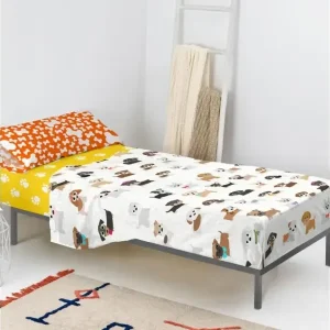 Bettlaken-set 180x270 cm Dogs für große Hunde - HaustierPro