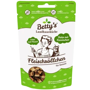 Bettys Landhausküche Cat Snack Fleischröllchen Huhn & Kaninchen 50 g