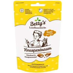 Bettys Landhausküche Cat Snack Knuspertraum Huhn mit Käse 50 g