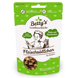 Bettys Landhausküche Fleischröllchen Huhn und Kaninchen