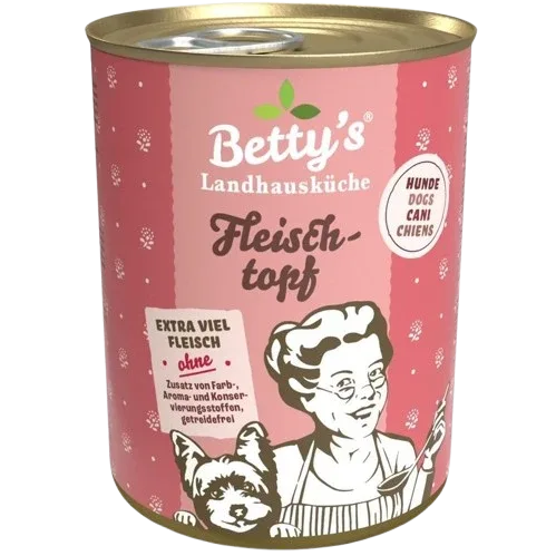 Bettys Landhausküche Hund Dose Fleischtopf 400 g