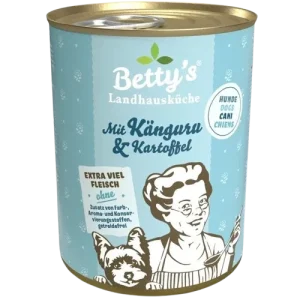 Bettys Landhausküche Hund Dose Känguru & Kartoffeln 400 g