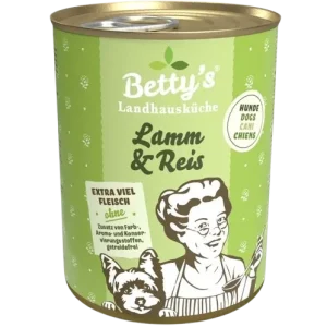 Bettys Landhausküche Hund Dose Lamm & Reis 400 g