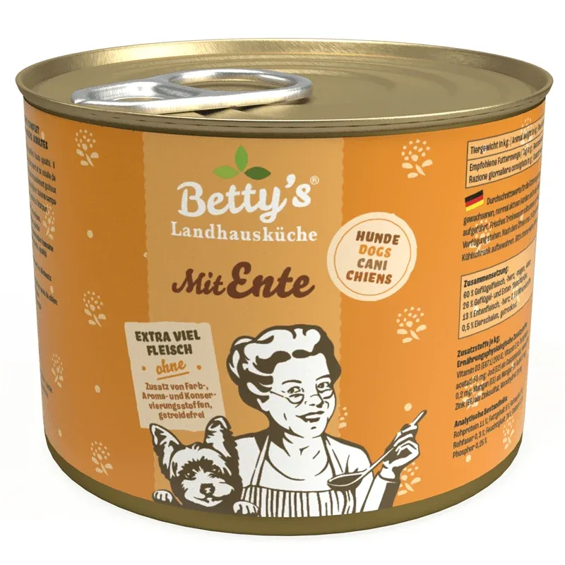 Betty's Landhausküche Hund Ente