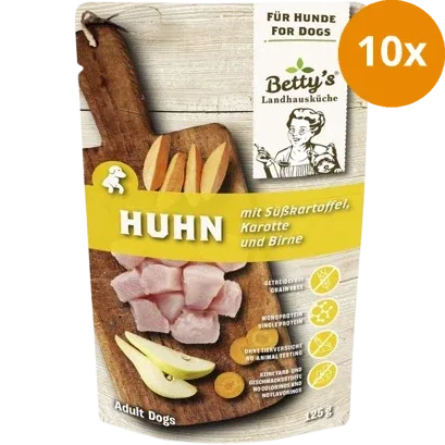 Bettys Landhausküche Hund FB Huhn & Süßkartoffel 125 g - Image 2