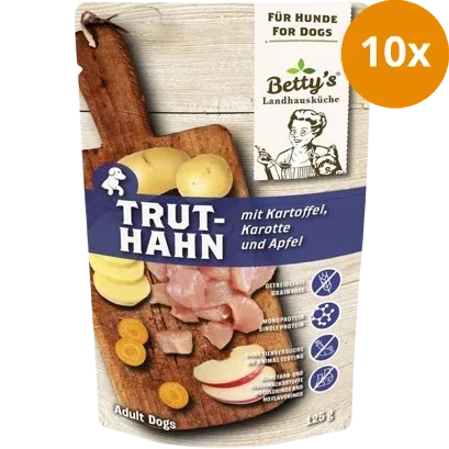 Bettys Landhausküche Hund FB Truthahn mit Kartoffel 125 g - Image 2