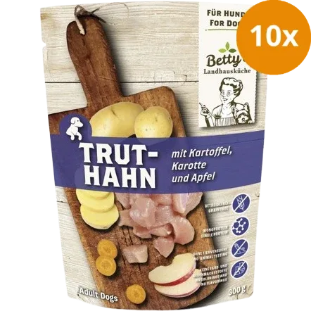Bettys Landhausküche Hund FB Truthahn mit Kartoffel 300 g - Image 2