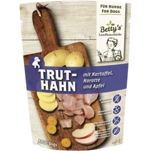 Bettys Landhausküche Hund FB Truthahn mit Kartoffel 300 g
