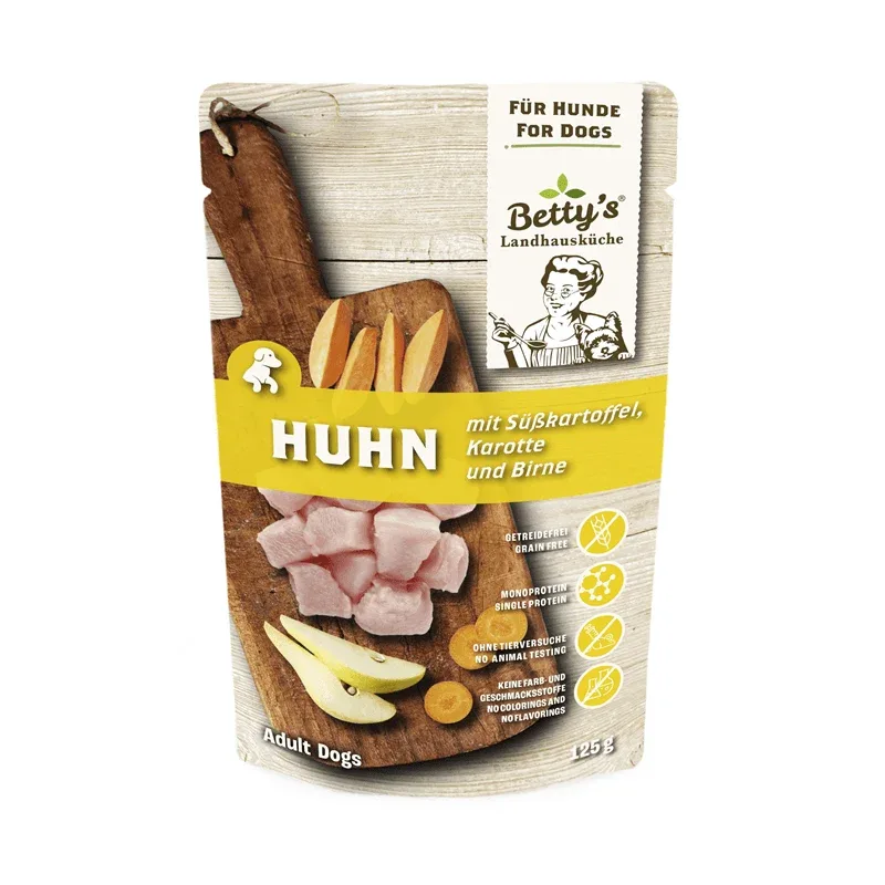 Betty's Landhausküche Hund Huhn mit Süßkartoffel