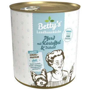 Bettys Landhausküche Hund Sensitiv Pferd & Kartoffel 800 g