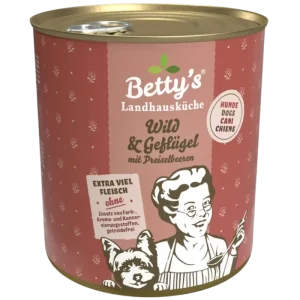 Bettys Landhausküche Hund Wild & Geflügel 800 g