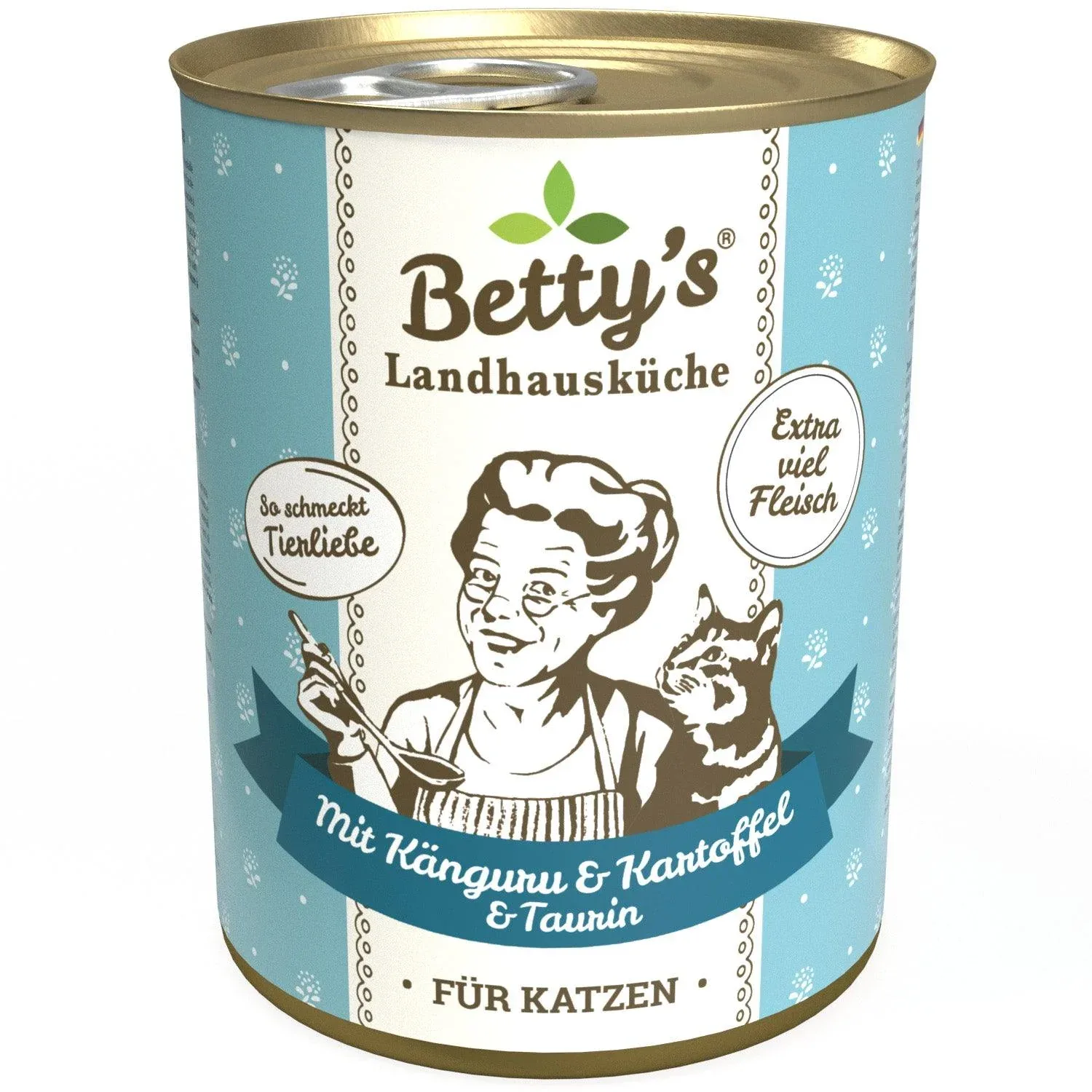 Betty's Landhausküche Katze Känguru Kartoffeln und Geflügel