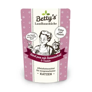 Betty's Landhausküche Katze Rind pur Borretschöl