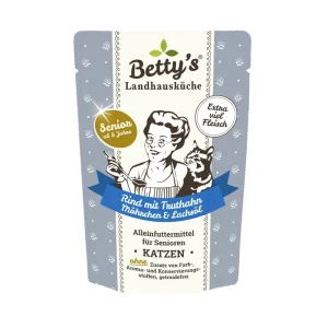 Betty's Landhausküche Katze SENIOR Rind & Truthahn & Möhrchen