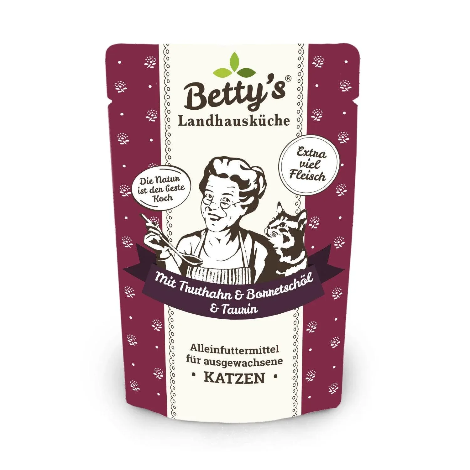 Betty's Landhausküche Katze Truthahn und Borretschöl