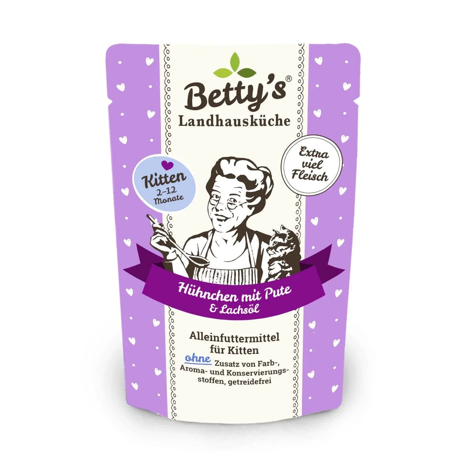Betty's Landhausküche Kitten Hühnchen & Pute