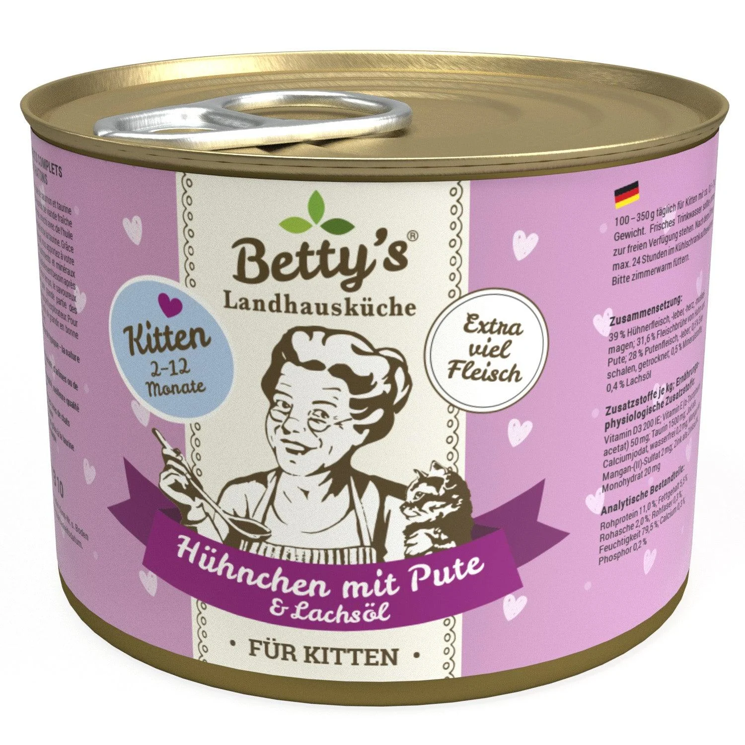Betty's Landhausküche Kitten Hühnchen & Pute - Image 2