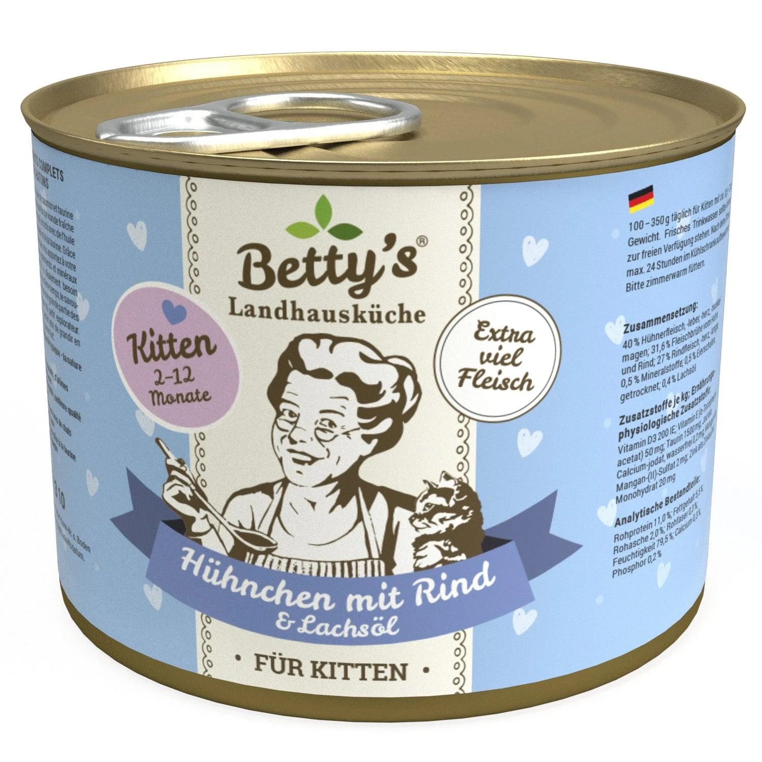 Betty's Landhausküche Kitten Hühnchen & Rind - Image 2