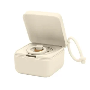 BIBS Accessories Pacifier Box - Sutteboks m. Plads til 3 Sutter - Ivory für Training & Ruhe - HaustierPro