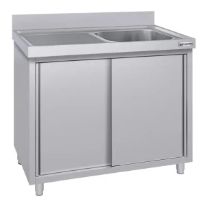Bio-zertifiziert Spülschrank ECO - 1200x700mm - mit 1 Becken rechts - HaustierPro
