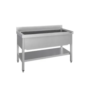 Bio-zertifiziert Topfspültisch ECO - 1400x600mm - mit Grundboden & 1 Becken - HaustierPro