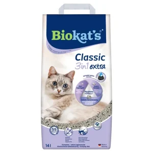 Biokat's Classic 3in1 extra grau 14l | DAS FUTTERHAUS