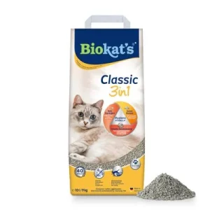 Biokat's Classic 3in1 Katzenstreu Parfümfrei 10 l