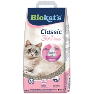 Biokats Classic fresh 3in1 Babypuderduft 10l im Papiersack