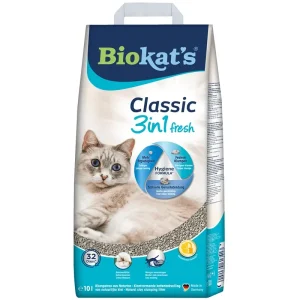 Biokats classic fresh Cotton Blossom, 10 L Papiersack
