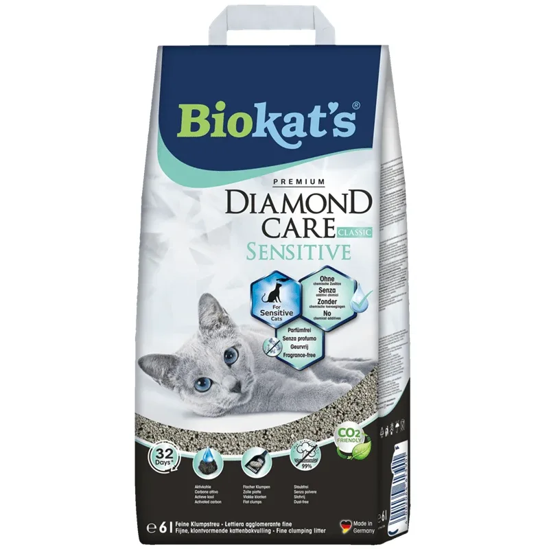 Biokats Diamond Care Sensitive 6L Papiersack