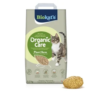 Biokat's Organic Care Plant Fibres beige 8l | DAS FUTTERHAUS