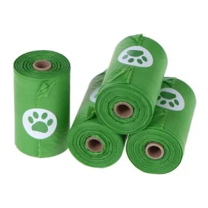Biologisch abbaubare Hundekotbeutel 4 Rollen à 15 Beutel (60 Beutel)