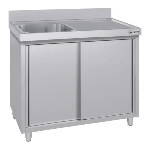 Biologisch abbaubares Spülschrank ECO - 1000x600mm - mit 1 Becken links - HaustierPro