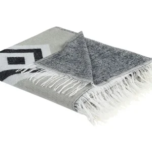 Blanket KATTIKE Fabric 130 x 170 cm Grey - HaustierPro