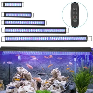BMOT LED Aquarium Beleuchtung RGB mit Timer ohne scharfe Kanten - HaustierPro