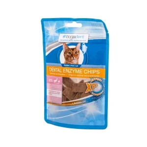 bogadent Dental Enzyme Chips Katze 50g | DAS FUTTERHAUS