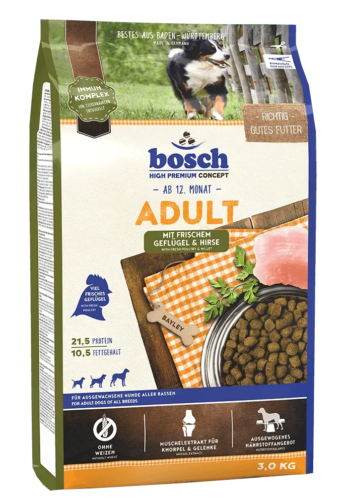 Bosch Adult mit Geflügel und Hirse