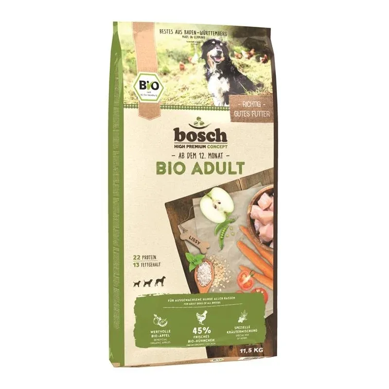 Bosch Bio Adult Hühnchen & Apfel Hundefutter