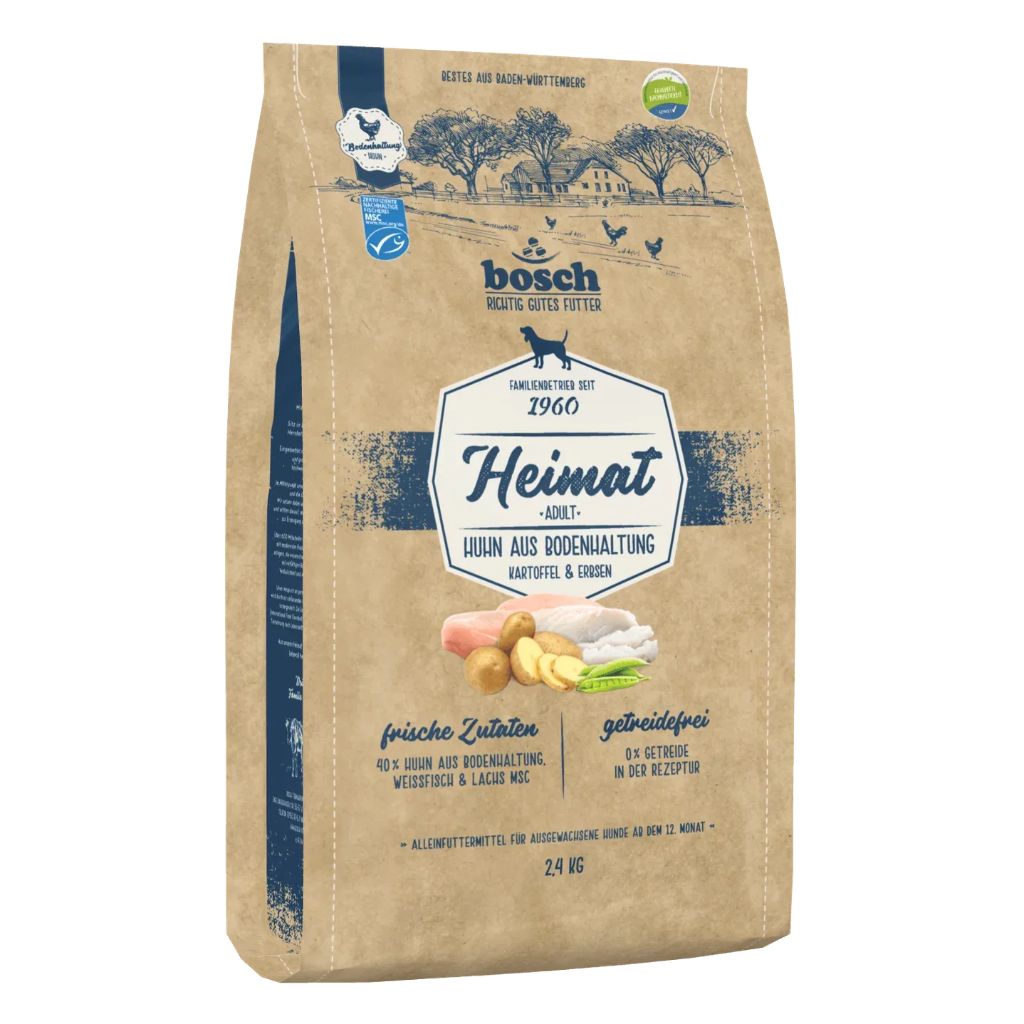 Bosch Dog Heimat Adult Huhn Bodenhaltung - Image 2