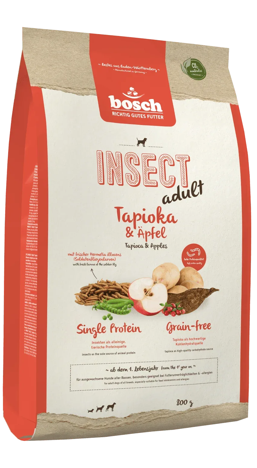 Bosch Dog HPC Insect Adult Tapioka & Apfel