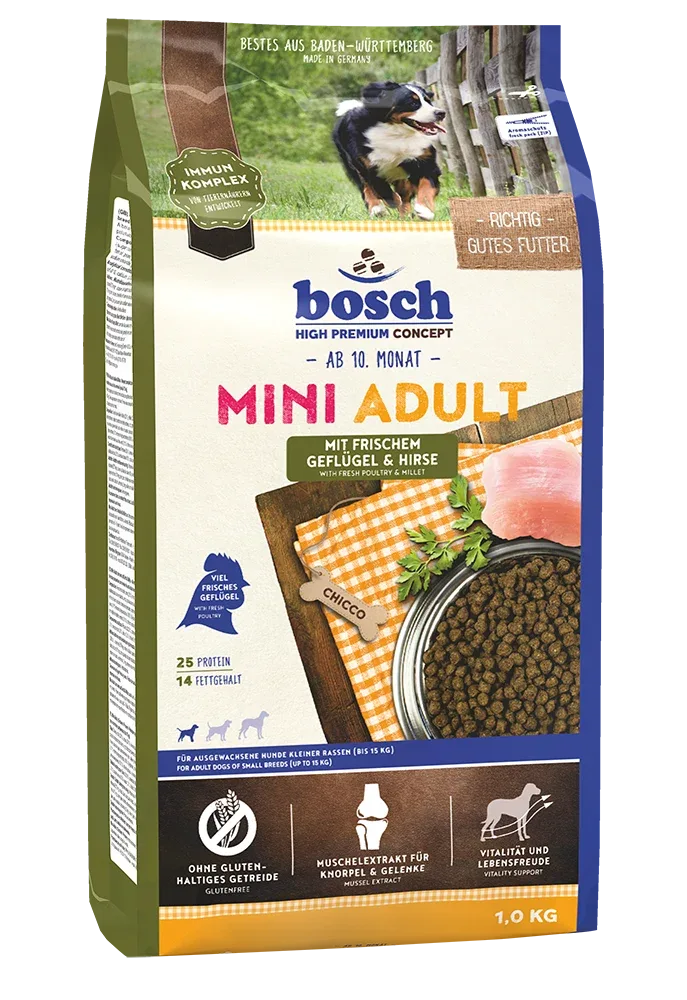 Bosch Dog Mini Adult Geflügel & Hirse
