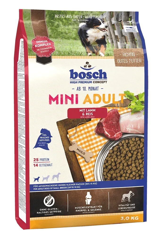 Bosch Dog Mini Adult Lamm & Reis - Image 2