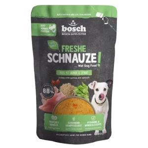bosch Freshe Schnauze Nassfutter - Pute mit Quinoa & Spinat 250 g
