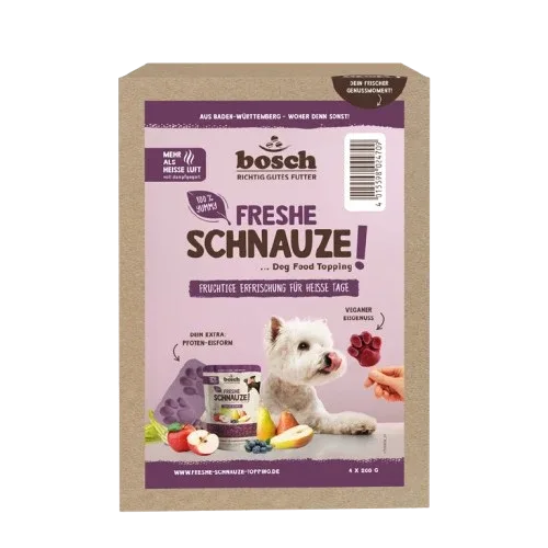 bosch Freshe Schnauze Topping - Aktionspaket Sommer 4x200g