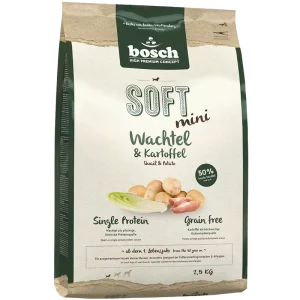 bosch HPC Soft Mini mit Wachtel & Kartoffel