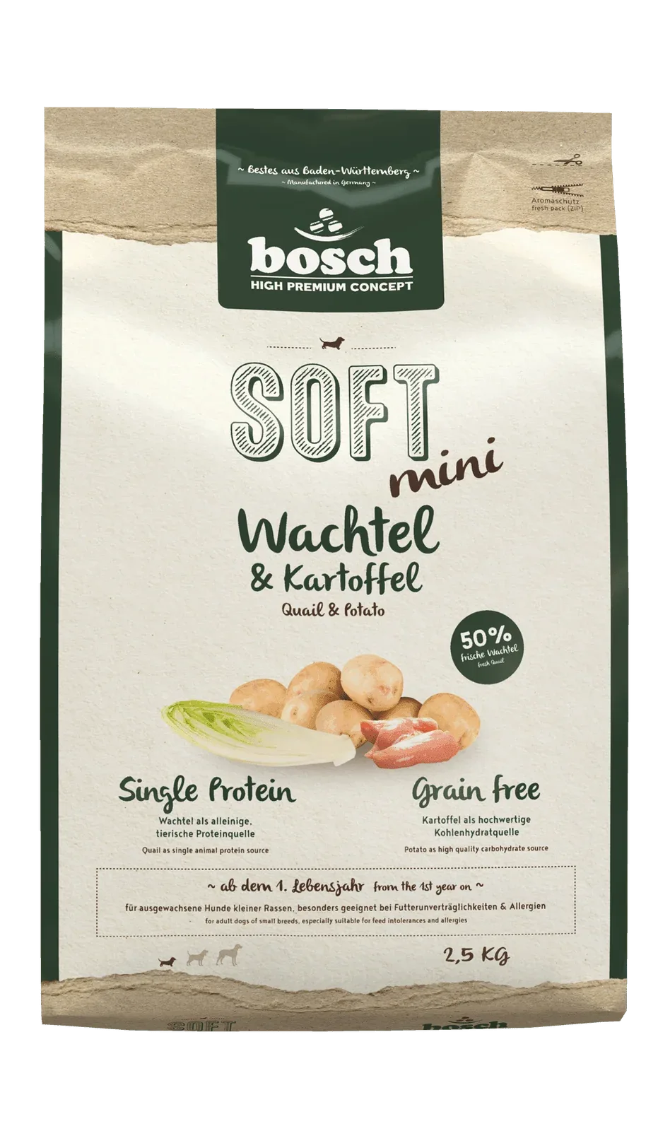 Bosch Soft Mini Wachtel & Kartoffel - Image 2