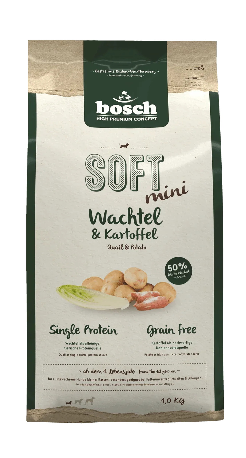 Bosch Soft Mini Wachtel & Kartoffel